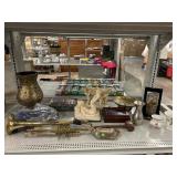 Assorted home decor items