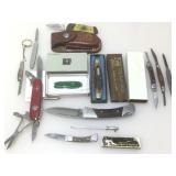 Assorted Pocket Knives and more