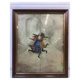 Art print framed to 22x18 Art print framed to 22x18