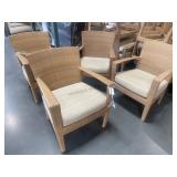 4 High Quality Outdoor Chairs