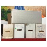 Used empty comic book long boxes. Used empty comic book long boxes.