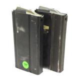 Pair Metal M-14 Magazines