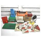 Assorted Reloading Supplies, Tools, Die Parts and