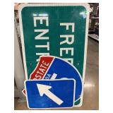Road Signs. Freeway Entrance, NV interstate 15 Road Signs. Freeway Entrance, NV interstate 15