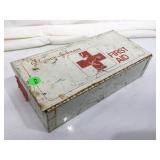 38 M-1 Garand Clips in Metal First Aid Kit Box 38 M-1 Garand Clips in Metal First Aid Kit Box