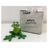 Kittys Critters Just for You frog Figurine. Kittys Critters Just for You frog Figurine.