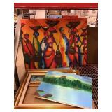 paintings and frames front Frame is 31x25 paintings and frames front Frame is 31x25