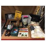 Bob Ross painting books, decorative blankets and Bob Ross painting books, decorative blankets and