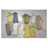 Collection of gloves.