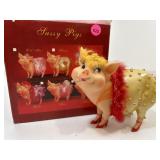 NIB sassy pig coin bank figurine.