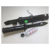 Tomahawk XL-41 Knife with Barbed Wire Cutter and Tomahawk XL-41 Knife with Barbed Wire Cutter and