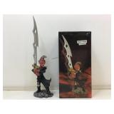NIB Ghost knife dagger display NIB Ghost knife dagger display