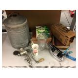 Metal canister, universal meat grinders NOS GE