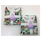 2 New Stars Above Thermal Pajama Sets. Size M.