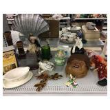 Assorted decor and household items.