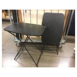 Pair 30 Inch Plastic Folding Leg Tables