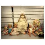 Lot of Vintage dolls