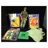 GI Joe 12 inch figure, poncho, Action Pilot