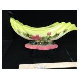 Hull Art Pottery console bowl