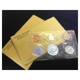 2- 1963  90% Silver US MINT PROOF  SETS