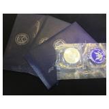 1972, 1973 & 1974 EISENHOWER UNCIRCULATED SILVER