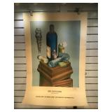 Ray Carruthers 1980 lithograph poster, signed lr,