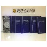 .6- empty Silver Dollar & Kennedy Half-Dollar