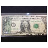 1981A $1 Rare Error Note