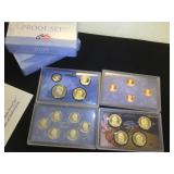 2- 2009 US MINT PROOF SETS