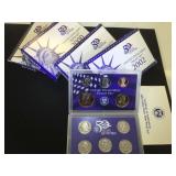 1999,2000,2001 & 2002 US MINT PROOF SETS