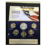 2013 US MINT ANNUAL UNCIRCULATED DOLLAR COIN SET