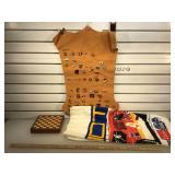 Vintage pins from car racing and more