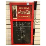 Coca-cola chalk board