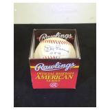 Don Larsen 10-8-56 Signed Baseball