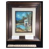 Duran Izzac, 1992, Mexican Artist, oil on canvas,