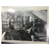 2 Vintage lg  format B/W  Auto related photos ,