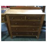 Vintage 5- drawer dresser