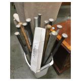 Can of bats &  caster pack