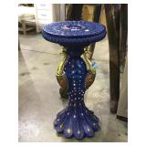 Ornate peacock plant stand