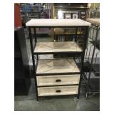 3 tier 2- drawer kitchen cart