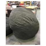 Huge brown  corduroy bean bag, FUF CHAIR