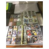 4 albums of sports cards