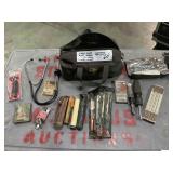 Lot of assorted tools and bag