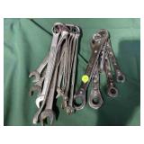 Lot of Craftsman wrenches