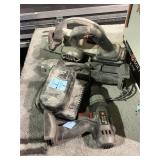 Porter cable cordless tool set with 2 batteries
