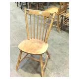 Antique chair, bamboo turnings