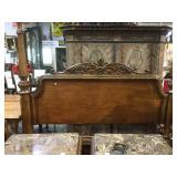 4- poster king size Ashley Millennium  bed w/