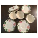 Vtg Franciscan Desert Rose China - California