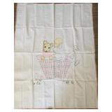 Vintage Crib Cover, Blankets & More
