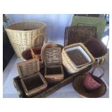 Decorative Baskets Assorted Sizes